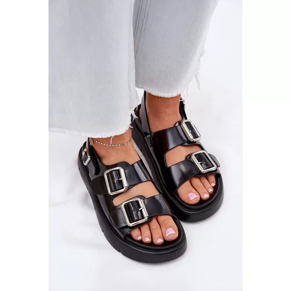  Dámské sandály BIG STAR SHOES RR274662 BLACK 