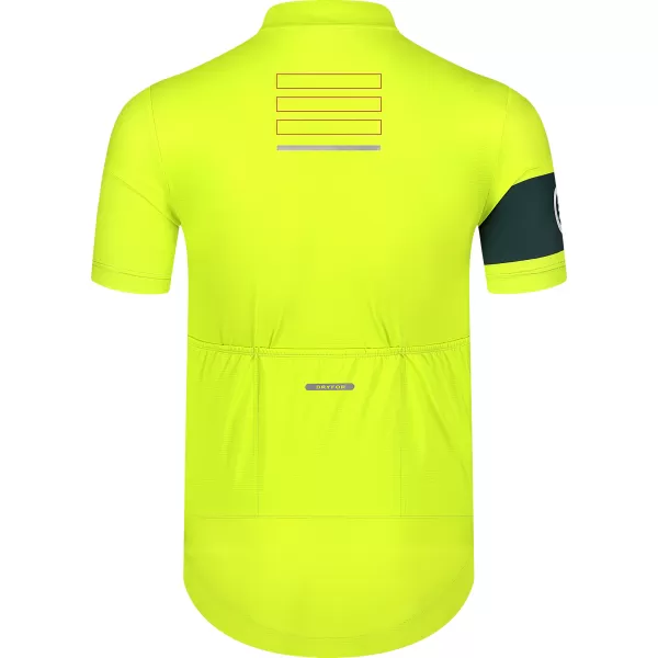  Pánský cyklo dres NORDBLANC CAMEL NBSMF8079 ZELENÁ 