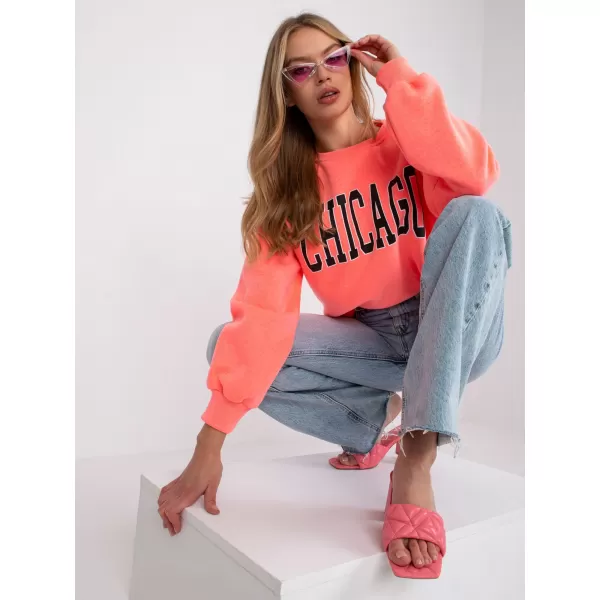  Dámská mikina EX MODA EM-BL-617-C.29X FLUO PINK 