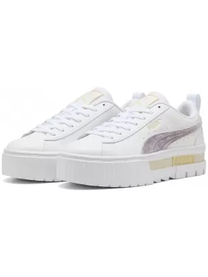 Dámské tenisky PUMA MAYZE VELVET DREAM WNS 403326-01 PUMA WHITE/PLUM JAM