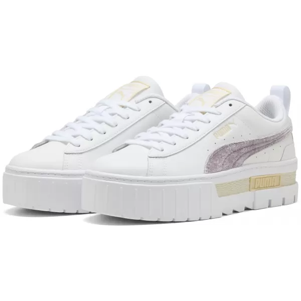  Dámské tenisky PUMA MAYZE VELVET DREAM WNS 403326-01 PUMA WHITE/PLUM JAM 