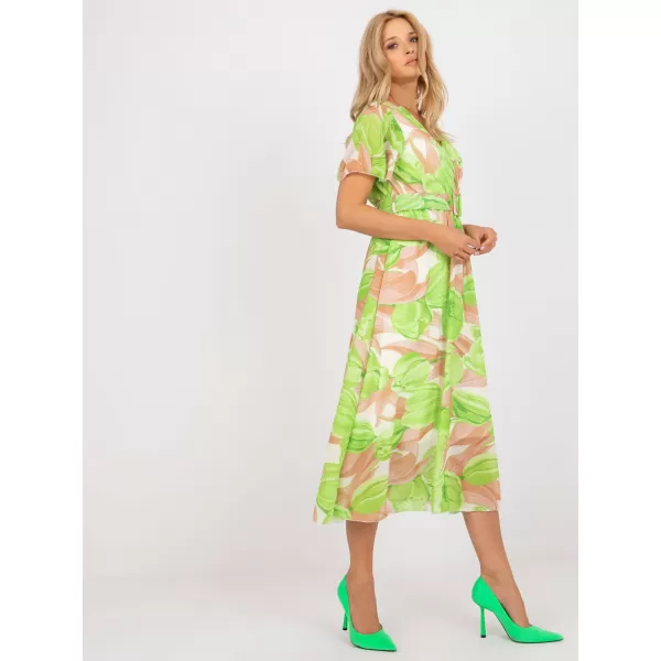  Dámské šaty ITALY MODA DHJ-SK-15967.54P BRIGHT GREEN 