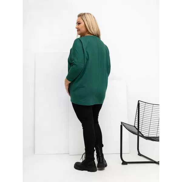  Dámská halenka RELEVANCE RV-BZ-A1075.96 DARK GREEN 