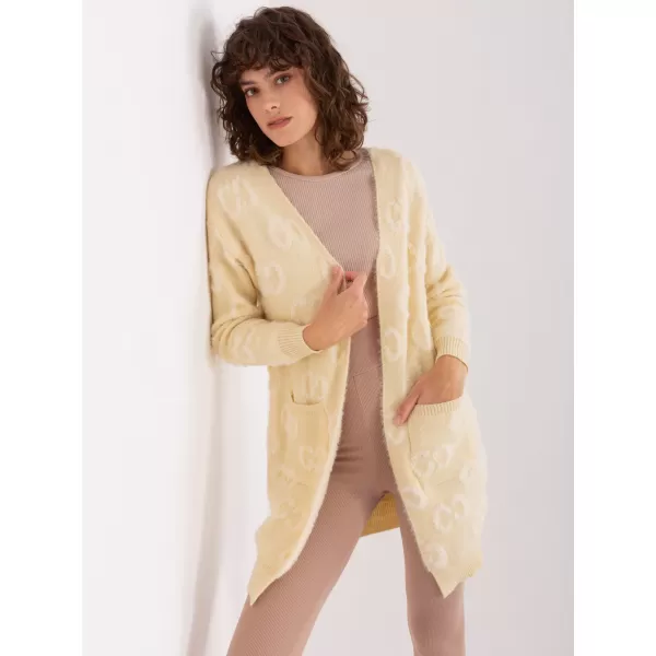  Dámský svetr WOOL FASHION ITALIA AT-SW-234502.38X LIGHT BEIGE 