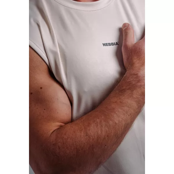  Funkční tank top NEBBIA PRIMAL 874 CREAM 
