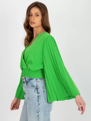 Dámská halenka ITALY MODA DHJ-BZ-16503.30X BRIGHT GREEN