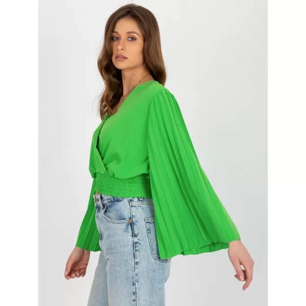  Dámská halenka ITALY MODA DHJ-BZ-16503.30X BRIGHT GREEN 