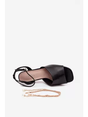Dámské sandály VINCEZA 62297 BLACK