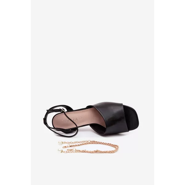  Dámské sandály VINCEZA 62297 BLACK 