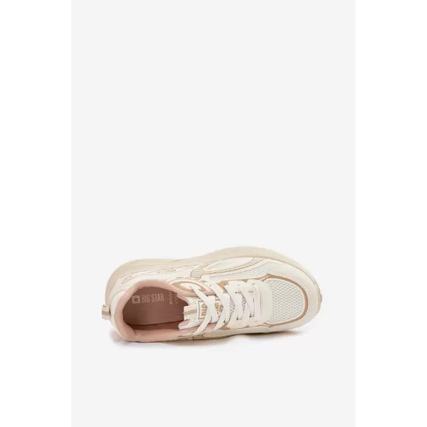  Dámské tenisky BIG STAR SHOES TT274326 BEIGE 