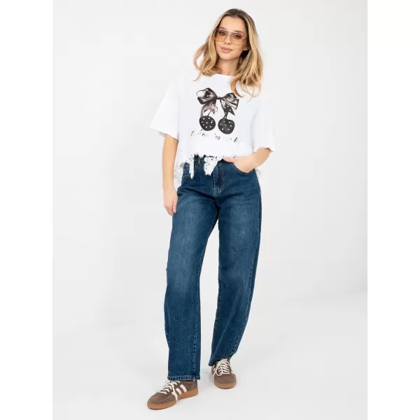  Dámské triko FACTORY PRICE IT-BZ-JL07.71 WHITE 