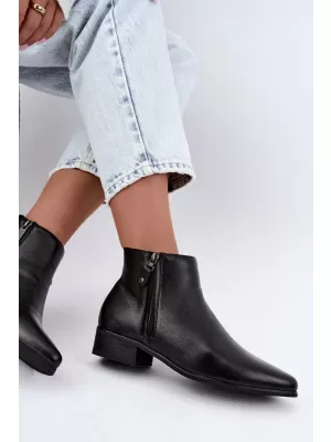 Dámské kotníkové boty VINCEZA 133136 BLACK