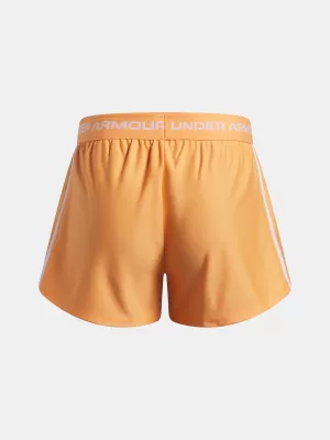 Dívčí kraťasy UNDER ARMOUR G TECH PLAY UP SHORT 1390075-870 ORANŽOVÁ