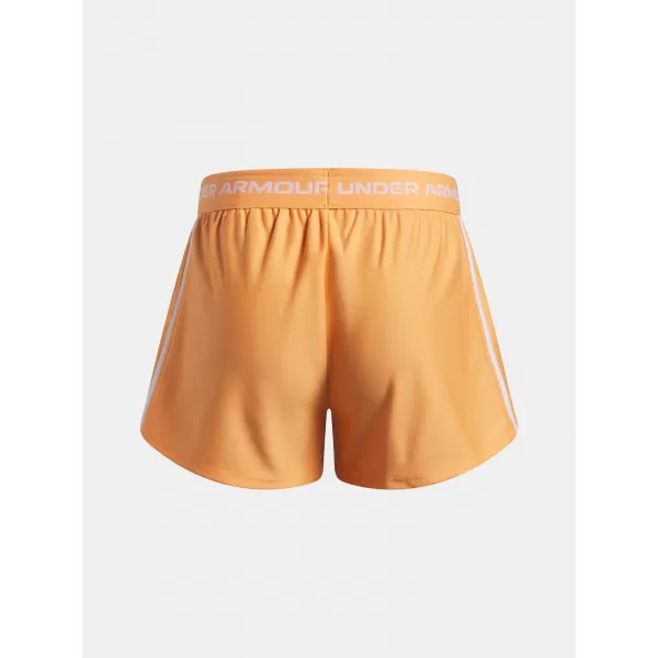  Dívčí kraťasy UNDER ARMOUR G TECH PLAY UP SHORT 1390075-870 ORANŽOVÁ 