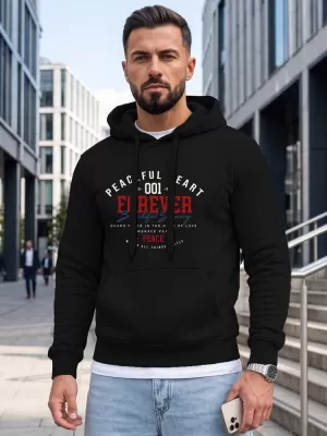 Pánská mikina DSTREET ČERNÁ