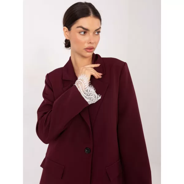  Dámská bunda ITALY MODA IT-MA-FL9916.02P BURGUNDY 
