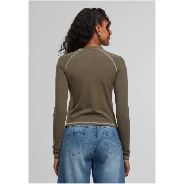  Dámské triko URBAN CLASSICS TB7730 OLIVE 