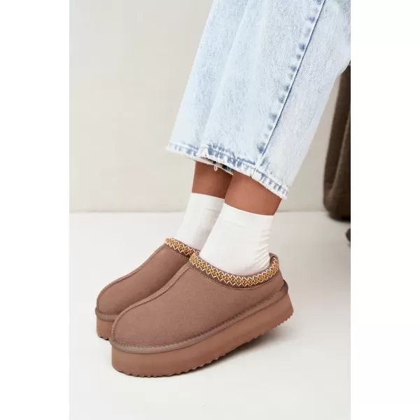  Dámské sněhule VINCEZA 97972 DARK BEIGE 