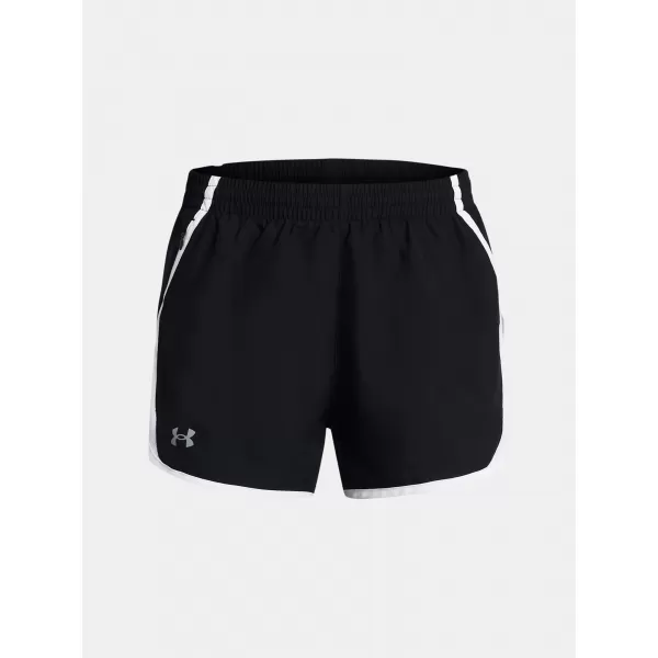  Dámské kraťasy UNDER ARMOUR UA FLY BY 3'' SHORTS 1382438-002 ČERNÁ 