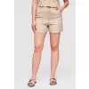 Dámské kraťasy OMBRE OW-ST-E0020 BEIGE