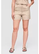 Dámské kraťasy OMBRE OW-ST-E0020 BEIGE