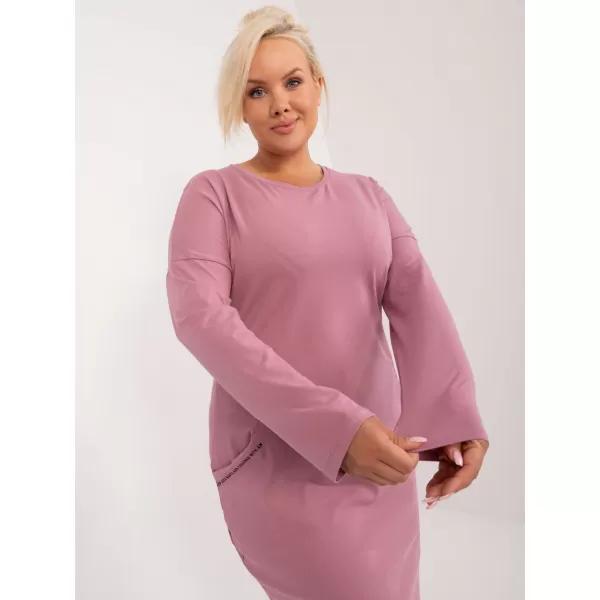  Dámské šaty RELEVANCE RV-TU-8295.29 DARK PINK 