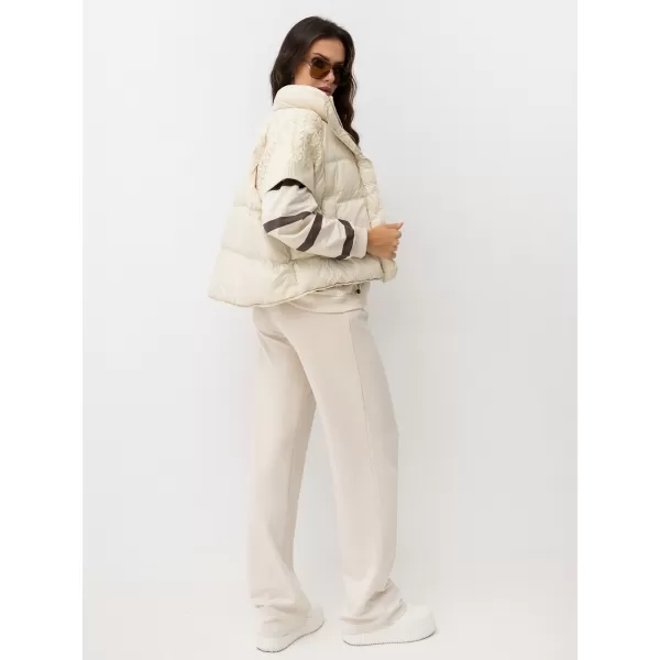 Dámská vesta FACTORY PRICE MBM-KZ-0805.99P LIGHT BEIGE 