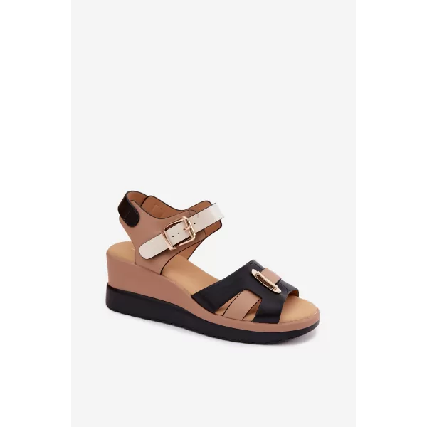  Dámské sandály ARTIKER 58C0316 BLACK/BEIGE 