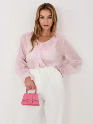 Dámská halenka ITALY MODA IT-BZ-25096.84 BRIGHT PINK