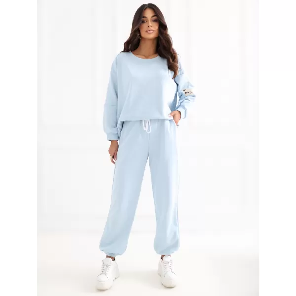  Dámský komplet RUE PARIS RV-KMPL-A1279.82 LIGHT BLUE 