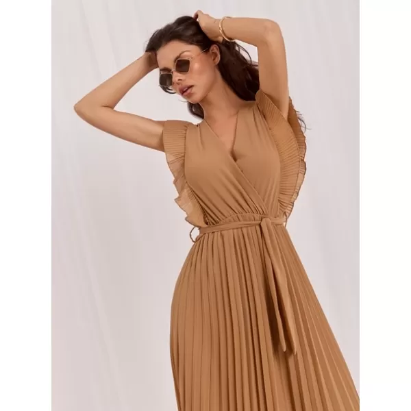  Dámské šaty RUE PARIS IT-SK-13166.85 CAMEL 