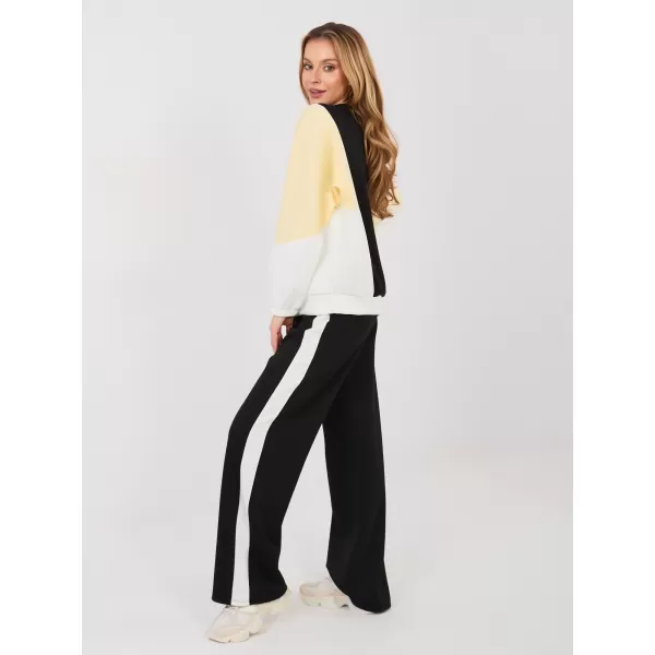  Dámská tepláková souprava RUE PARIS IT-KMPL-22210.95 BLACK 