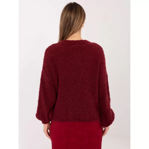  Dámský svetr FACTORY PRICE CH-SW-72610.62 BURGUNDY 