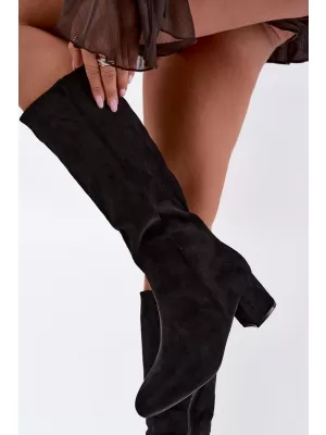 Dámské kozačky S.BARSKI HY62-8131 BLACK