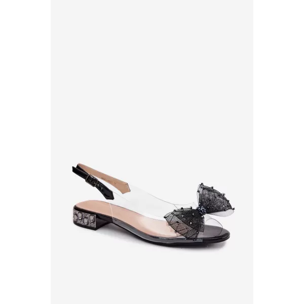  Dámské sandály D&A MR61-9001 BLACK 