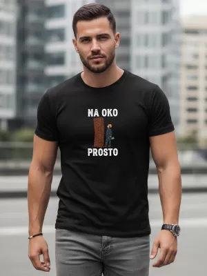 Pánské triko DSTREET ČERNÁ