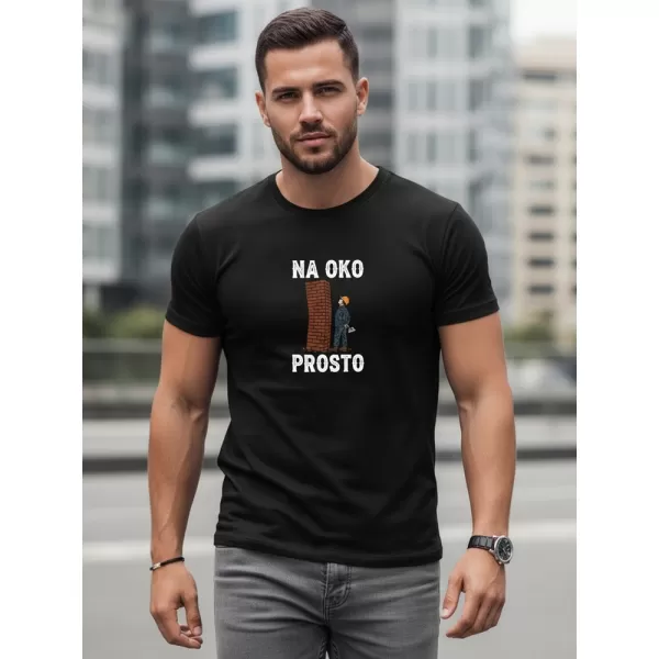  Pánské triko DSTREET ČERNÁ 