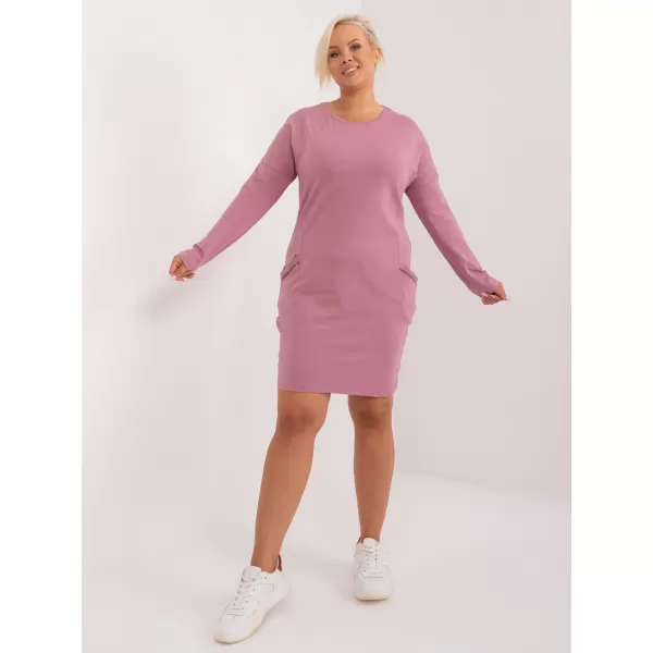  Dámské šaty RELEVANCE RV-TU-8295.29 DARK PINK 