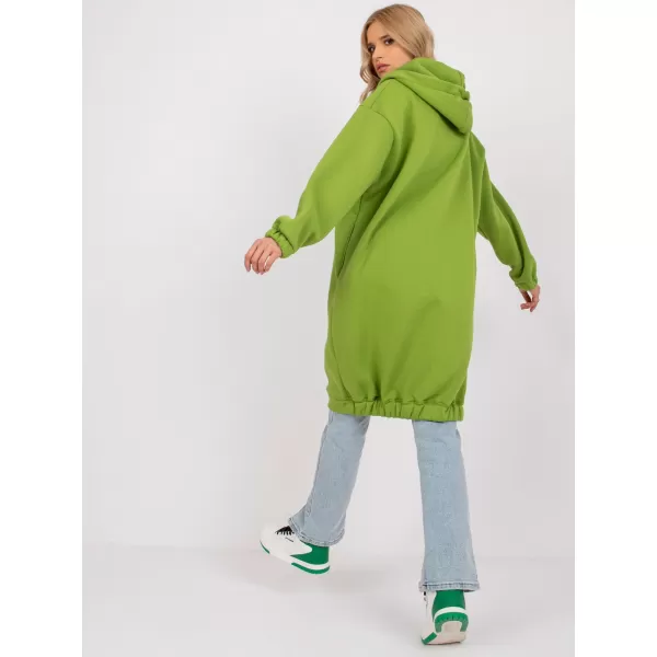  Dámská mikina RUE PARIS RV-BL-7464.97P BRIGHT GREEN 