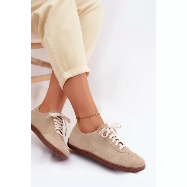  Dámské tenisky ZAZOO N1243/612 BEIGE 
