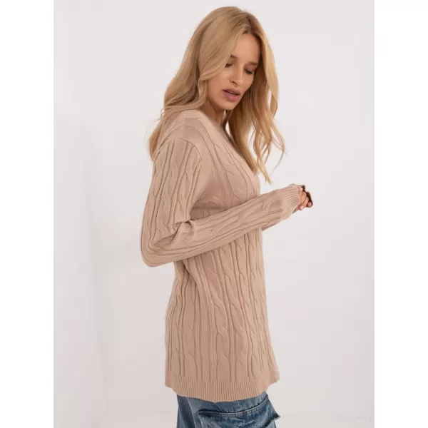  Dámský svetr WOOL FASHION ITALIA AT-SW-2343.88 CAMEL 