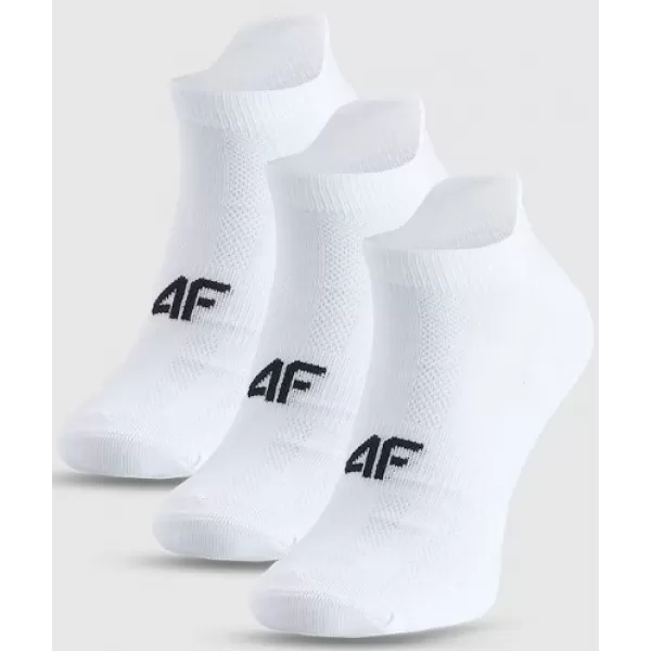 Ponožky 4F 4FRMM00USOCU529 WHITE 