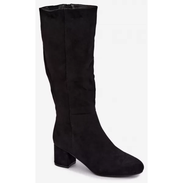  Dámské kozačky S.BARSKI HY62-8131 BLACK 