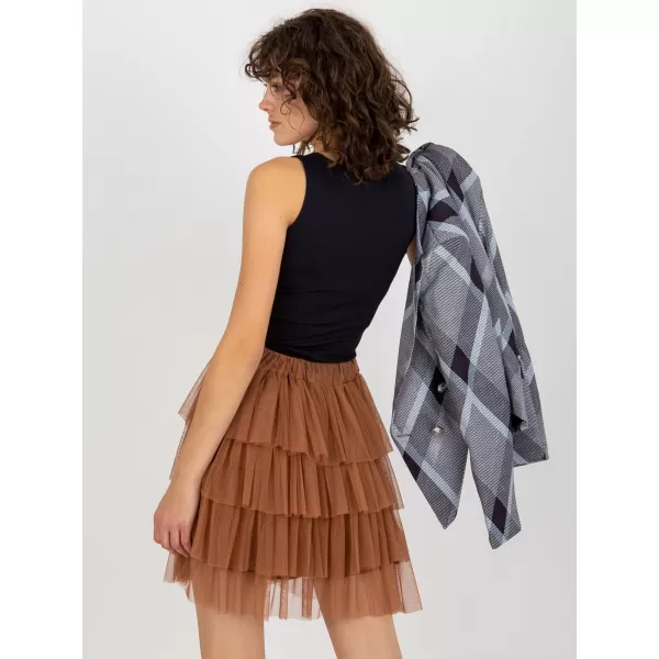  Dámská sukně OCH BELLA TW-SD-BI-0517.84 LIGHT BROWN 