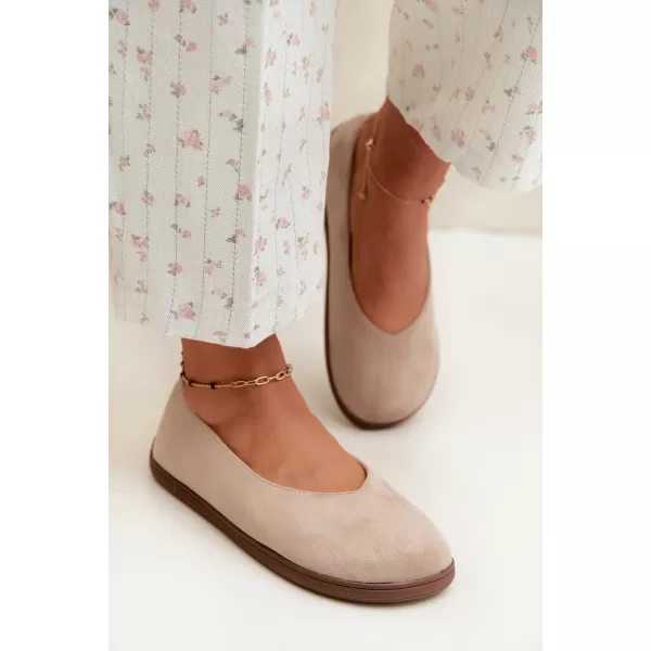  Dámské baleríny BOTO 9877 BEIGE 