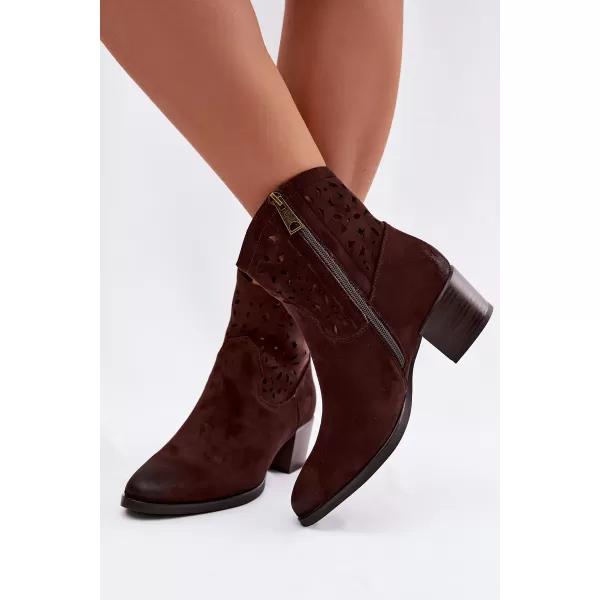  Dámské boty VINCEZA 58452 CHOCOLATE 