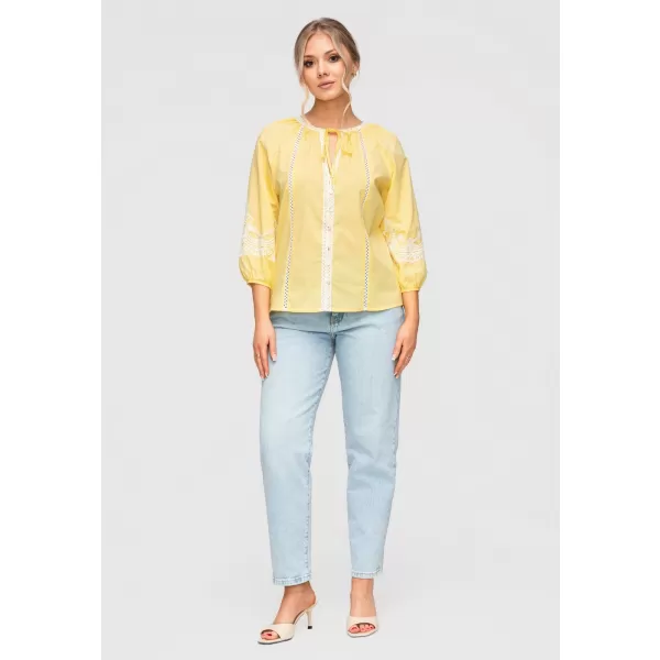 Dámská košile LARICA OW-SH-E0042 YELLOW 