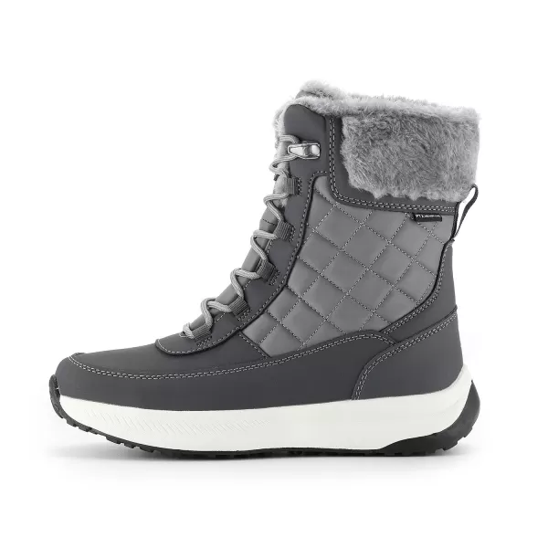  Dámské zimní boty ALPINE PRO KARANA DK.TRUE GRAY 