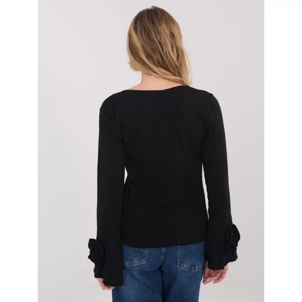  Dámská halenka ITALY MODA IT-BZ-22139.55 BLACK 