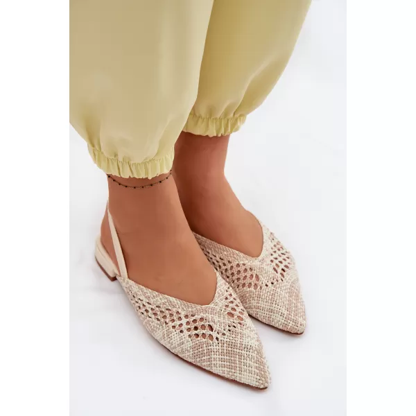  Dámské baleríny BOTO GZ-307 BEIGE 